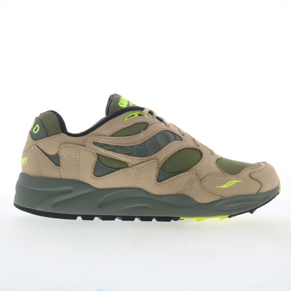 Saucony Mens Grid Shadow 2 Green Shoes (NWT)